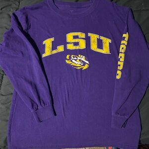 LSU Youth Boys Large Long Sleeve Shirts